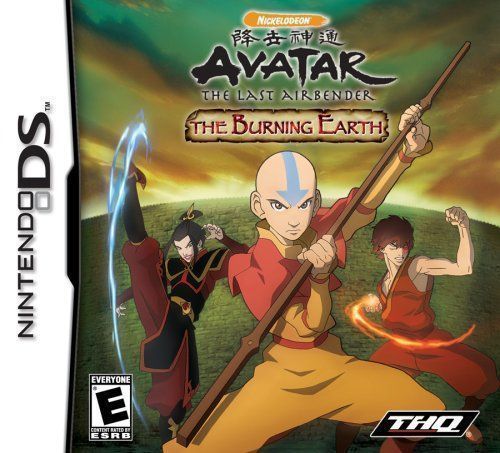 Avatar - The Last Airbender - The Burning Earth (USA) Game Cover